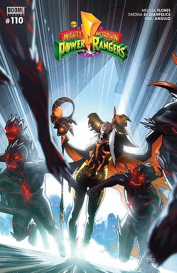 Cover image for MIGHTY MORPHIN POWER RANGERS #110 CVR A CLARKE