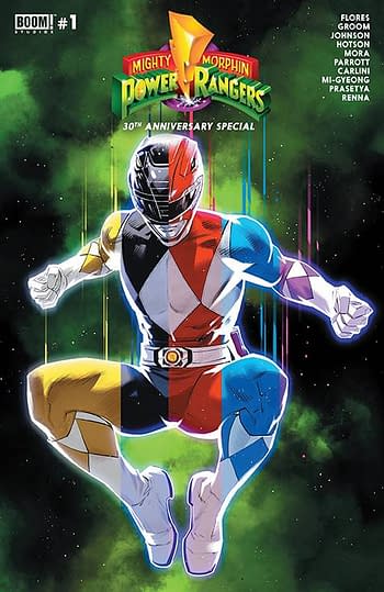 Cover image for MMPR 30TH ANNV SPECIAL #1 CVR A MORA
