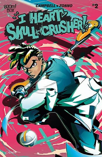 Cover image for I HEART SKULL-CRUSHER #2 (OF 5) CVR A ZONNO