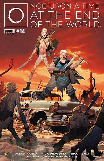 Cover image for ONCE UPON A TIME AT END OF WORLD #14 (OF 15) CVR A OLIVETTI