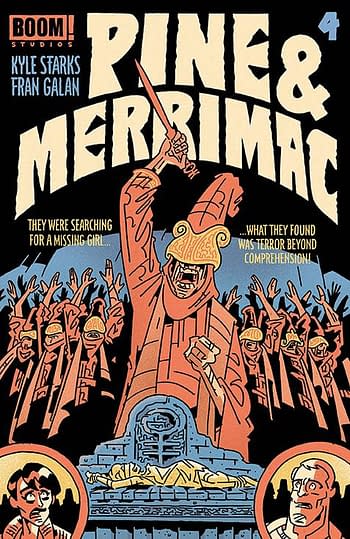 Cover image for PINE AND MERRIMAC #4 (OF 5) CVR B VAR SCHWEIZER