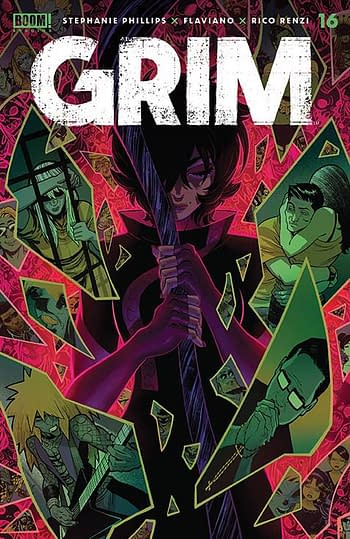 Cover image for GRIM #16 CVR A FLAVIANO