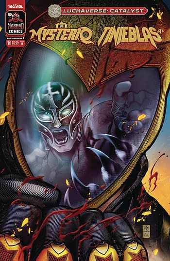 Cover image for LUCHAVERSE CATALYST #1 (OF 3) CVR B COLAPIETRO CONNECTING (M