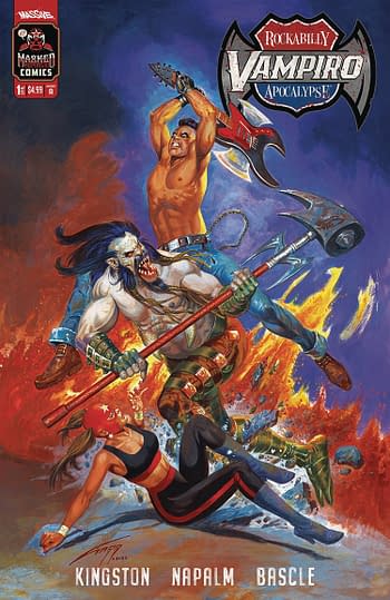 Cover image for VAMPIRO ROCKABILLY APOCALYPSE #1 (OF 5) CVR A GALLUR (MR)