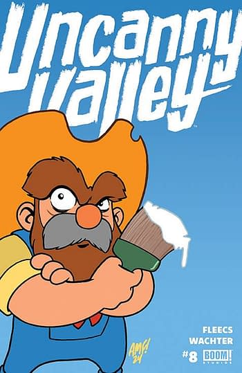 Cover image for UNCANNY VALLEY #8 (OF 10) CVR B FLEECS