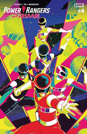 Cover image for POWER RANGERS PRIME #4 CVR B TAYLOR