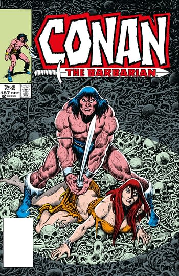 Cover image for CONAN BARBARIAN ORIG OMNIBUS DIRECT MKT ED HC VOL 07 (MR) (C