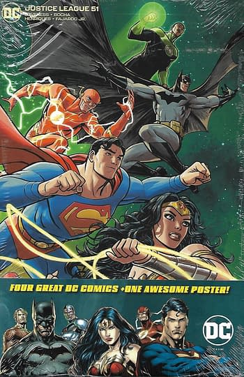 Justice League #51 Variant Cover Pack Front