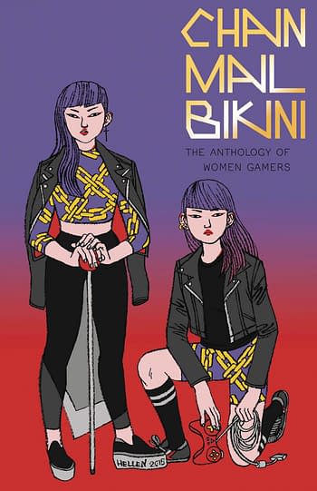 Cover image for CHAIN MAIL BIKINI ANTHOLOGY OF WOMEN GAMERS GN (O/A) (MR)
