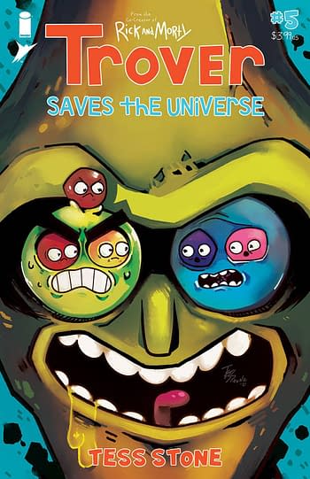 Cover image for TROVER SAVES THE UNIVERSE #5 (OF 5) (MR)