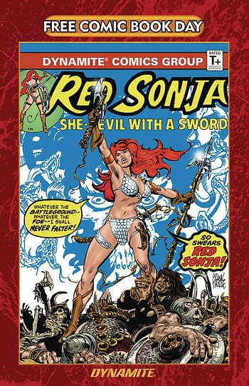 Cover image for FCBD 2022 RED SONJA MARVEL FEATURE STORIES
