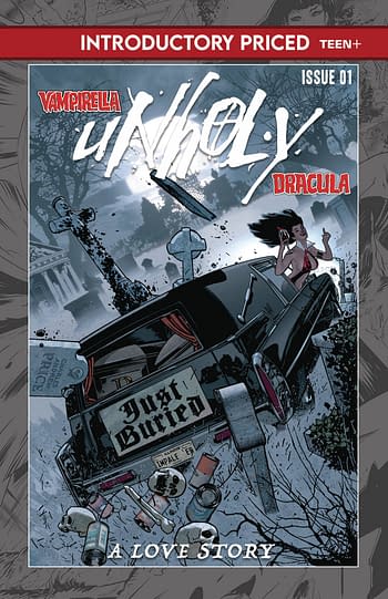 Cover image for VAMPIRELLA DRACULA UNHOLY #1 INTRODUCTORY PRICED