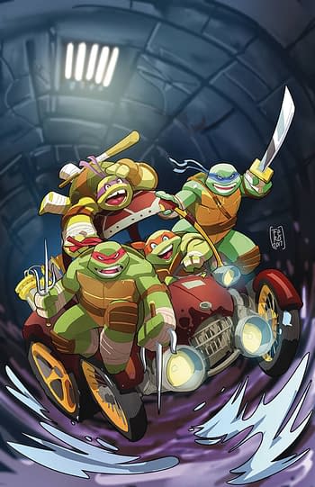 Cover image for TMNT ARMAGEDDON GAME OPENING MOVES #1 CVR A PENICHE