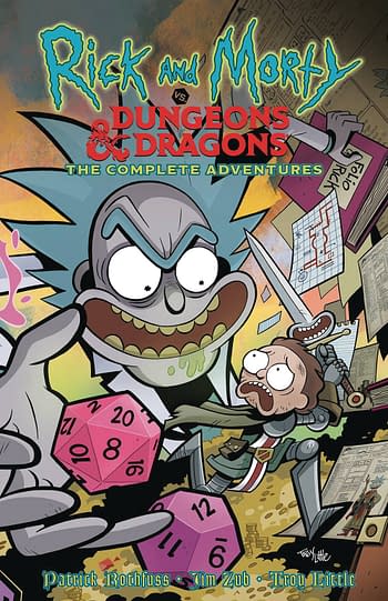 Cover image for RICK AND MORTY VS DUNGEONS & DRAGONS COMP ADV TP