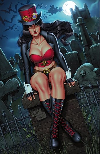 Cover image for VAN HELSING ANNUAL SINS OF THE FATHER CVR D MARISSA POPE