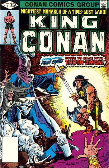 Cover image for KING CONAN ORIG COMICS OMNIBUS HC VOL 01 REG ED (MR)