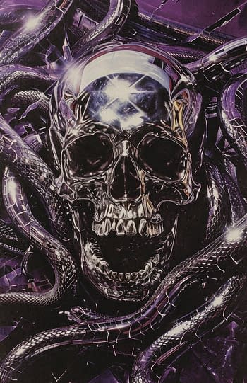 Cover image for CHAMBERLAINS #2 (OF 3) CVR D METAL COVER (MR)