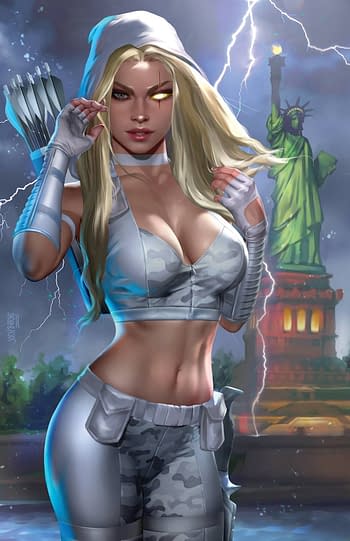 Cover image for ROBYN HOOD INFINITE WAR CVR C JOSH BURNS