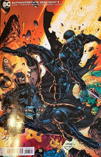 Snake Eyes Trademark/Copyright Missing From Batman/Fortnite #3?