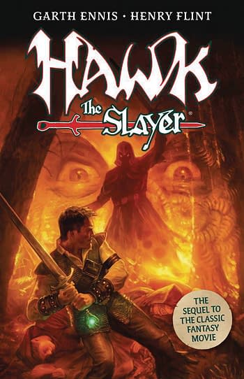 Cover image for HAWK THE SLAYER WARGHT FOR ME IN NIGHT TP