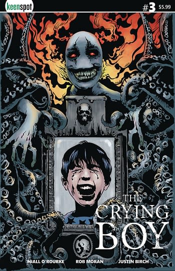 Cover image for CRYING BOY #3 CVR C PAOLO MASSAGALI