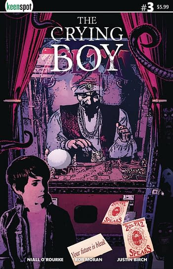 Cover image for CRYING BOY #3 CVR D ROB MORAN