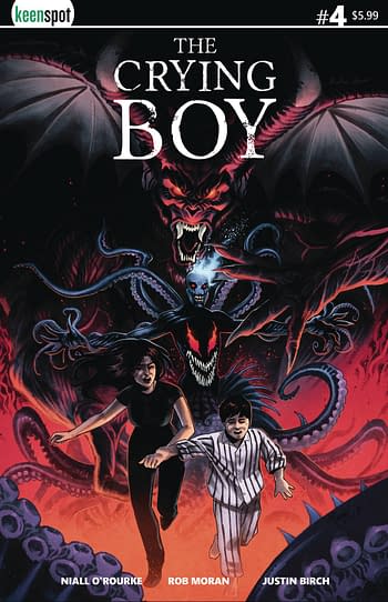 Cover image for CRYING BOY #4 CVR A FELIX MORALES