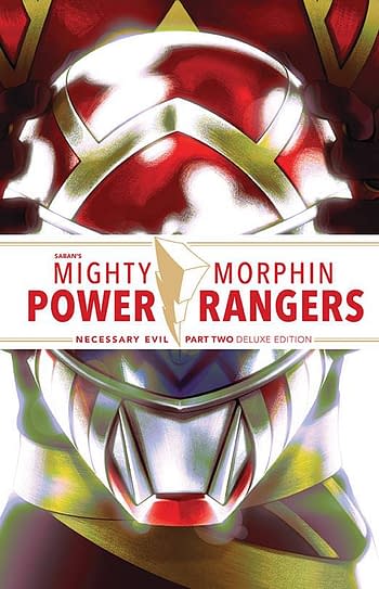 Cover image for MIGHTY MORPHIN POWER RANGERS NECESSARY EVIL II DLX ED HC (DE