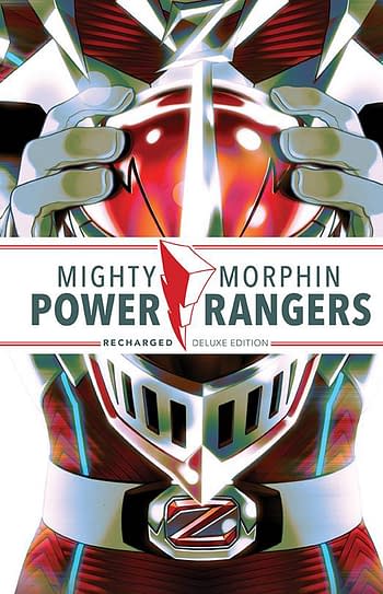 Cover image for MIGHTY MORPHIN POWER RANGERS RECHARGED HC DLX ED