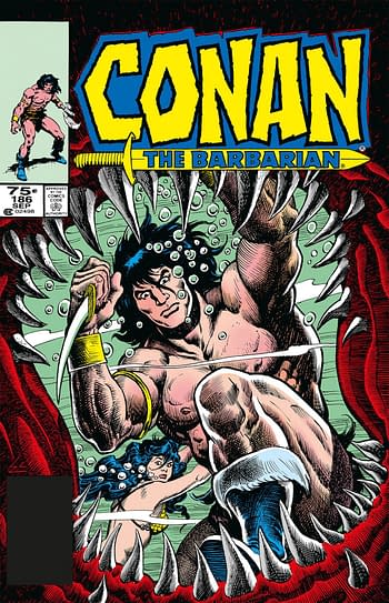 Cover image for CONAN BARBARIAN ORIG OMNIBUS REG ED GN VOL 07 (MR)