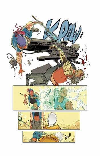 Garth Ennis & PJ Holden's Lion & Eagle - Aftershock Feb 2022 Solicits