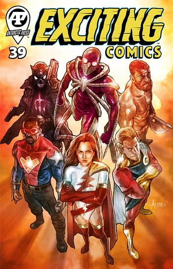 Cover image for EXCITING COMICS #39