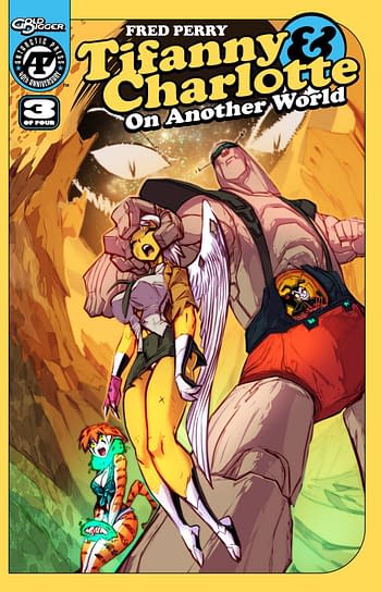 Cover image for TIFANNY & CHARLOTTE ON ANOTHER WORLD #3 (OF 4)
