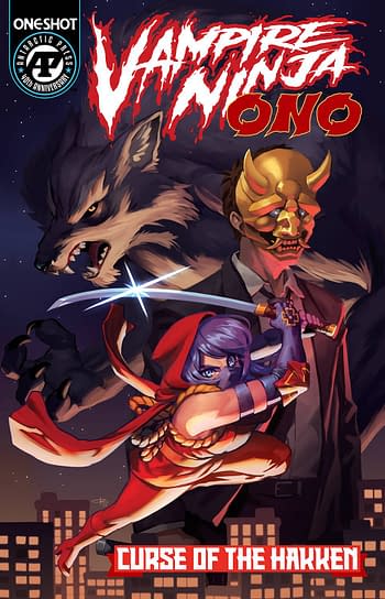 Cover image for VAMPIRE NINJA ONO CURSE OF HAKKEN ONESHOT CVR A GRENIAS