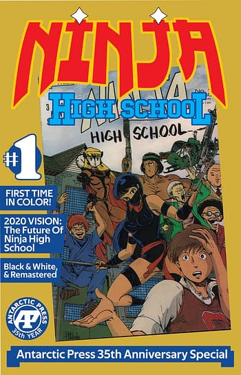 Ninja High School - and Antarctic Press - Celebrate 35 Years In May 2020