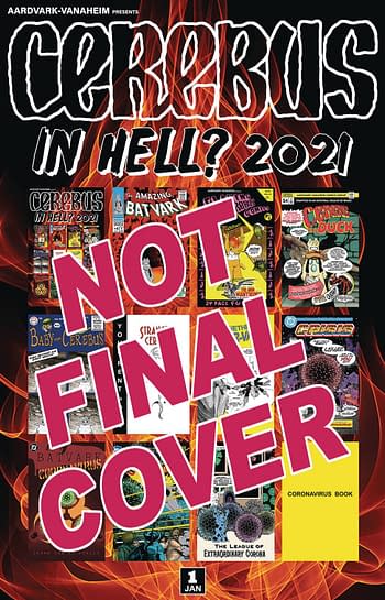 Dave Sim Parodies Previews With Cerebus In Hell 2021 Preview One Shot