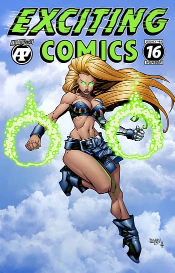 Cover image for EXCITING COMICS #16
