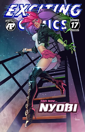 Cover image for EXCITING COMICS #17