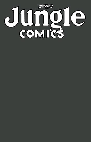 Cover image for JUNGLE COMICS SKETCHBOOK GORILLA GREY EDITION