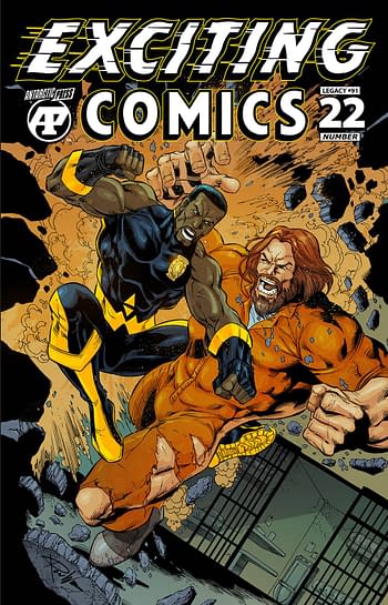 Cover image for EXCITING COMICS #22