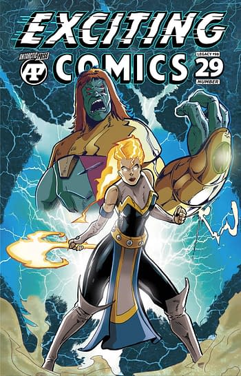 Cover image for EXCITING COMICS #29