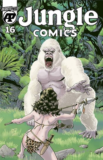 Cover image for JUNGLE COMICS #16