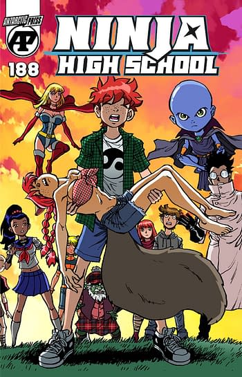 Cover image for NINJA HIGH SCHOOL #188