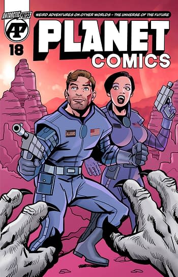 Cover image for PLANET COMICS #18