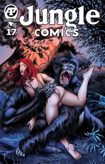 Cover image for JUNGLE COMICS #17