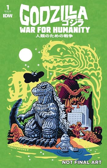 Cover image for GODZILLA WAR FOR HUMANITY #1 CVR A MACLEAN
