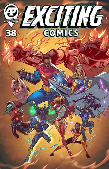 Cover image for EXCITING COMICS #38