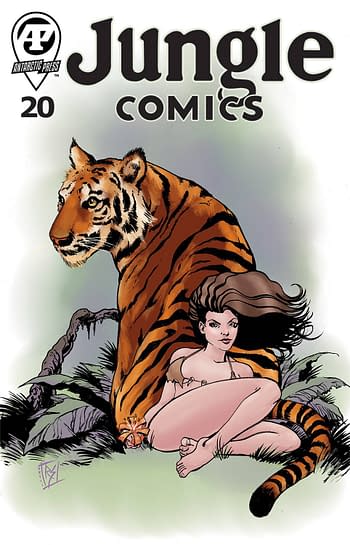 Cover image for JUNGLE COMICS #20