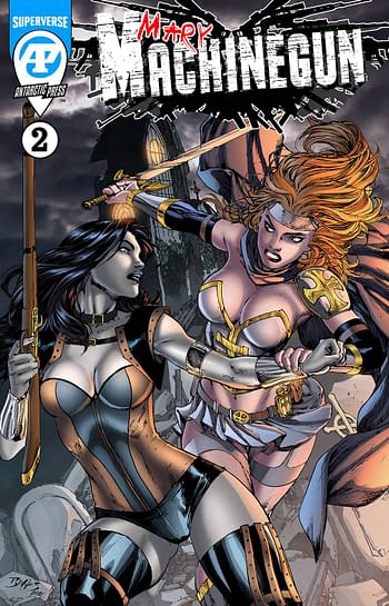 Cover image for MARY MACHINEGUN #2 (OF 4) CVR A ED BENES