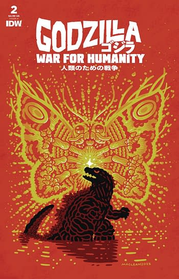 Cover image for GODZILLA WAR FOR HUMANITY #2 CVR A MACLEAN